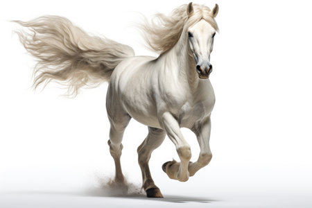 Equestrian Companions Herds Graceful Assembly on a White or Clear Surface PNG Transparent Backgroundの素材