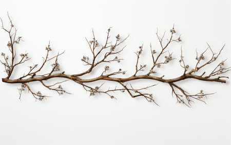 Branching Canopy Natures Verdant Embrace on a White or Clear Surface PNG Transparent Backgroundの素材