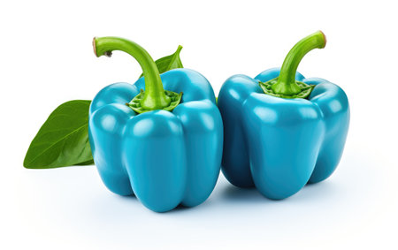 Mythical Spice Fabled Blue Pepper on a White or Clear Surface PNG Transparent Backgroundの素材
