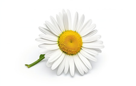 Floral Emergence Daisys Blossoming Beauty on a White or Clear Surface PNG Transparent Backgroundの素材