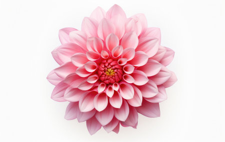 Serene Beauty Real Flowers Isolated on a White or Clear Surface PNG Transparent Backgroundの素材