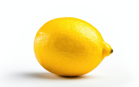 Pair of Yummy Yellow Lemon on White or PNG Transparent Backgroundの素材