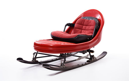Attractive and Modern Sled on White or PNG Transparent Backgroundの素材