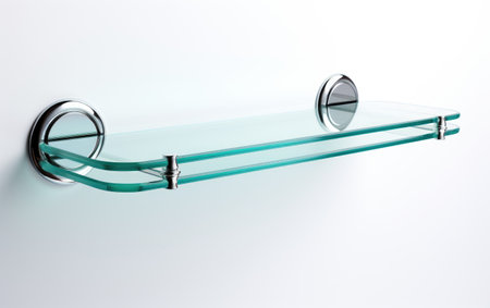 Captivating Sleek and Modern Glass Shell on White or PNG Transparent Backgroundの素材