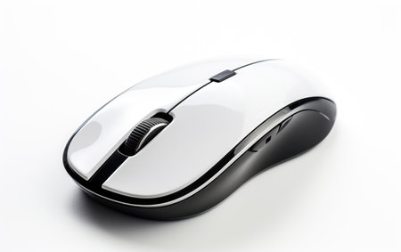 Digital Expansive Sleek and Modern Computer on White or PNG Transparent Background.の素材