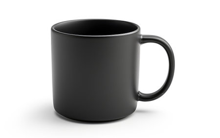 Black Mug kitchen Cup Coffee Teaの素材