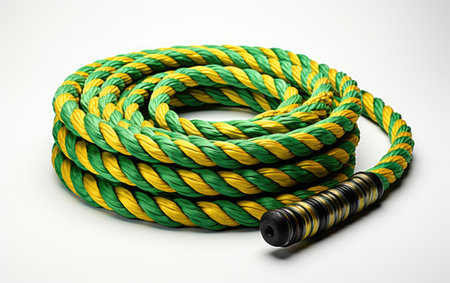 Green and Yellow Color Ropeの素材