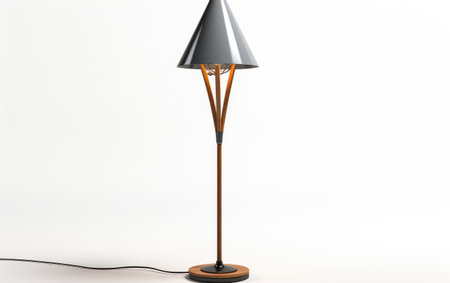 Adjustable Brightness in Modern Floor Lampの素材
