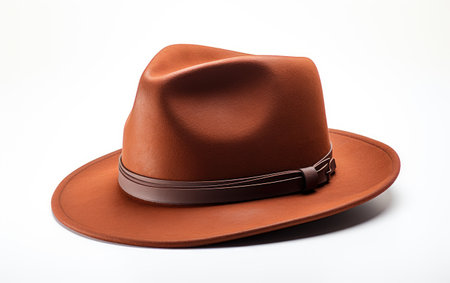 Brown Fedora Hat Cowboy Fashionの素材