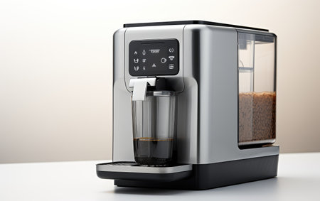 Kitchen Coffee Mixture and Powder Grain Maker with Storage Tankの素材