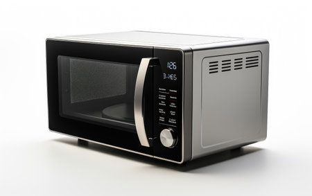 Black and Grey Microwave Ovenの素材
