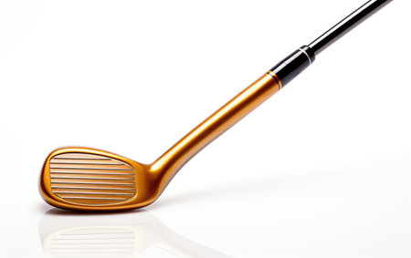 Gold and Black Golf Bat Stick Sport Playingの素材