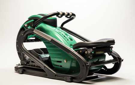 Green and Black Abstract Art Grass Cutting Machine Gardeningの素材