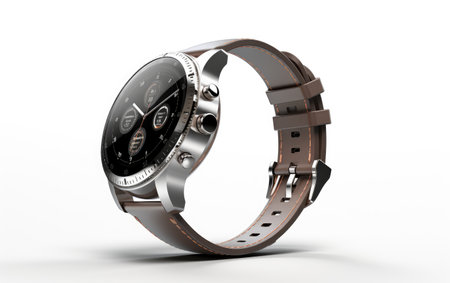 Gary Silver and Black Designing Watch Modern Fashion Manの素材