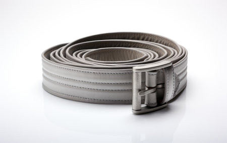 Silver Color Belt for Paint Fashion Clothの素材