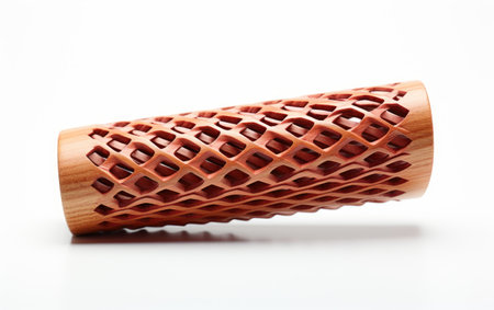 Discover the Art of Shaping and Smoothing with Wood Rasp Isolated on White Backgroundの素材