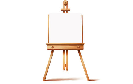Compact Art Easel A Ideal for Tabletop Displaysの素材