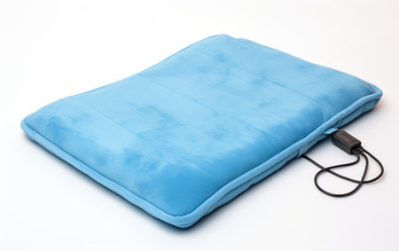 The Blue and Heated Pet Laptop and Pad Cover, Making Your Workspace Cozy and Fashionableの素材
