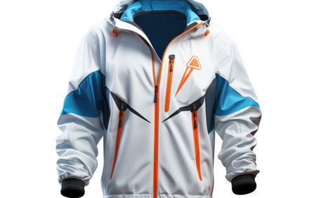 Innovation in Style Tech Jacket for the Modern Lifestyle on White or PNG Transparent Backgroundの素材