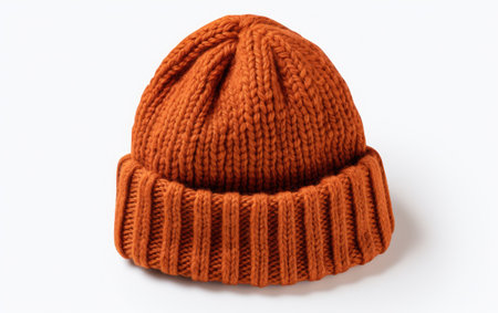 Casual Street Charm Beanie Mastery on White or PNG Transparent Backgroundの素材