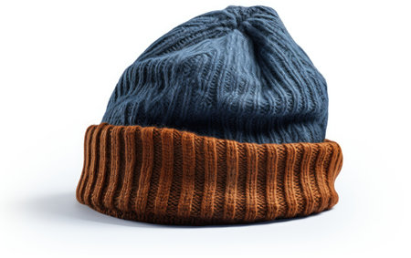 Urban Edge Street Smart Beanie on White or PNG Transparent Backgroundの素材