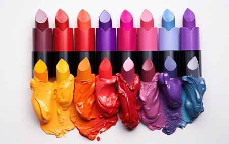 Color Burst Vibrant Lipstick Paletteの素材