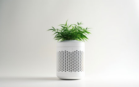 A Detailed Look at a Compact Air Purifier Ideal for Deskの素材
