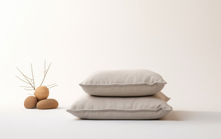A Cozy Embrace of the Cushioned Retreat's Role in Mindful Relaxationの素材