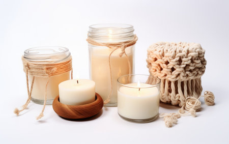 Candle Making Complete Kit with Soy Wax, Igniting Creativity and Ambient Charmの素材