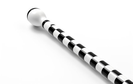 Classic Black and White Stick for Poolside Funの素材