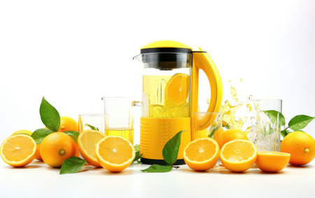 Electric Juicer Crafting Fresh Juice for a Vibrant Startの素材