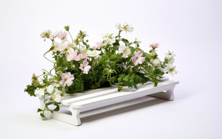 Experience Luxurious Gardening with a Kneeler, Providing a Comfortable Nook for Tender Plant Affection.の素材