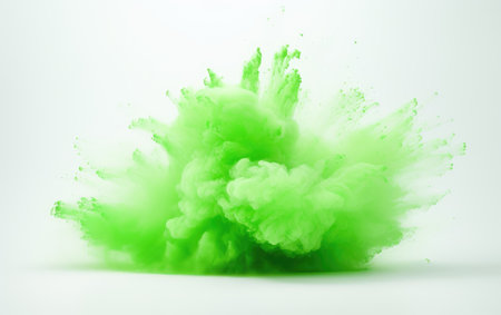 The Harmonious Dance of Green Powder in an Energetic Explosive Compositionの素材