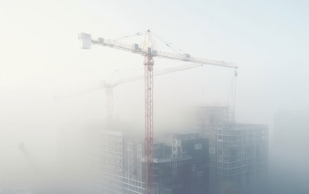 A Building Site Lost in the Mystical Shroudの素材
