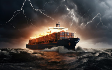 A Engulfing a Resilient Cargo Shipの素材