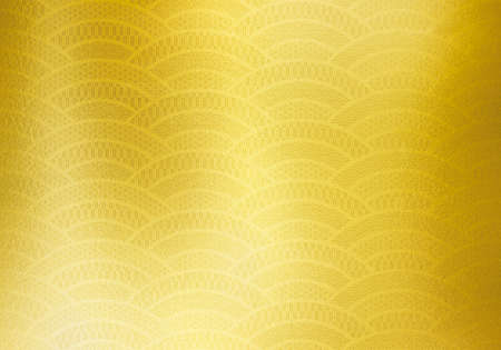Gold background of Japanese paper