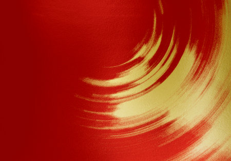 Red and gold backgroundの写真素材
