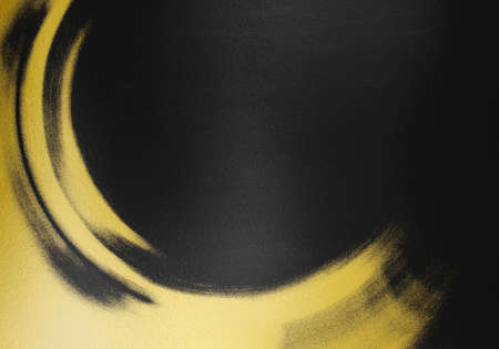 Beautiful background of black and goldの写真素材