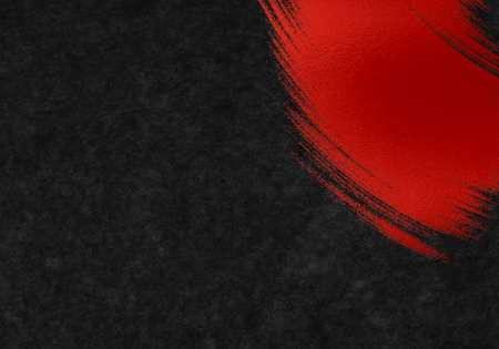 Japanese paper of black and redの写真素材