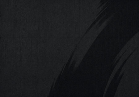 Black background of Japanese paperの写真素材