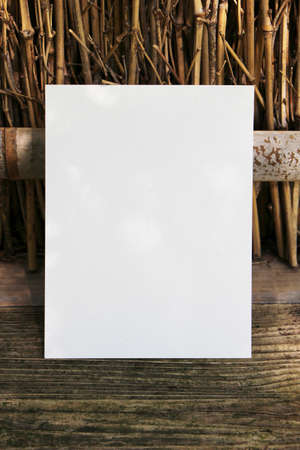 Image of white paper and Japanの写真素材