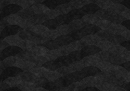 Black background of Japanese paper