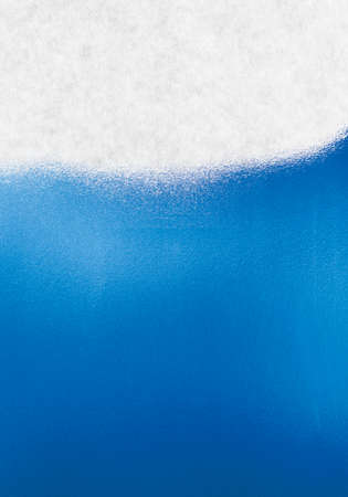 Japanese paper of white and blueの写真素材