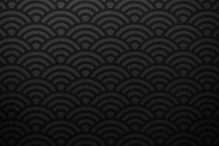 Seamless black and white pattern. Geometric abstract background.の写真素材