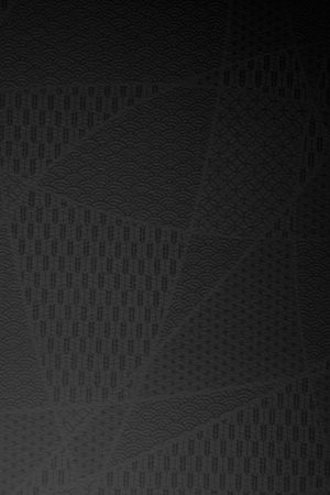 Japanese pattern background_Blackの写真素材