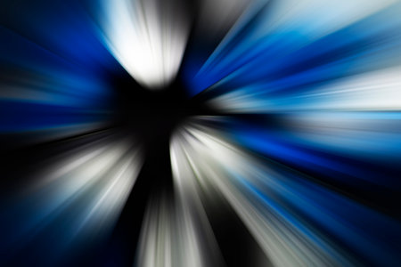 Beautiful background of black and blue