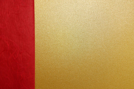 Beautiful background of gold and redの写真素材