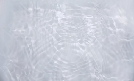 Texture, background. The surface of the water in the pool.