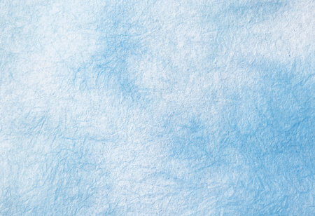 Japanese paper of white and blueの写真素材