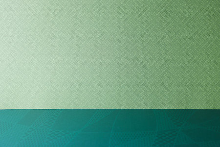 Green paper and yellow-green wall. Japanese pattern.